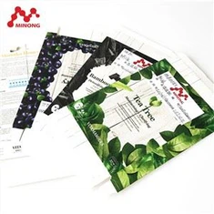 Cajas de papel plegables para mascarilla facial
