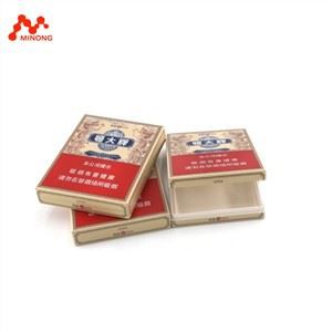 Cajas de cigarrillos de cartón impresas